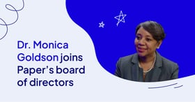 Paper Proudly Welcomes Dr. Monica Goldson to its Board of Directors