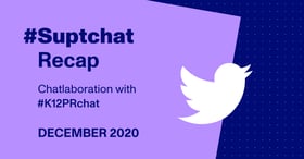 #Suptchat & #K12prchat Chatlaboration Recap: Advocacy & Politics in Education