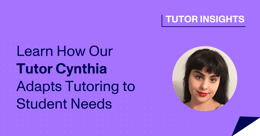 Adapting Tutoring to Student Needs & the Daunting Task of “Teaching”